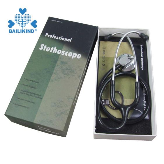 Indlela yokusebenzisa i-Deluxe kadokotela we-chrome plated zinc alloy single head stethoscope