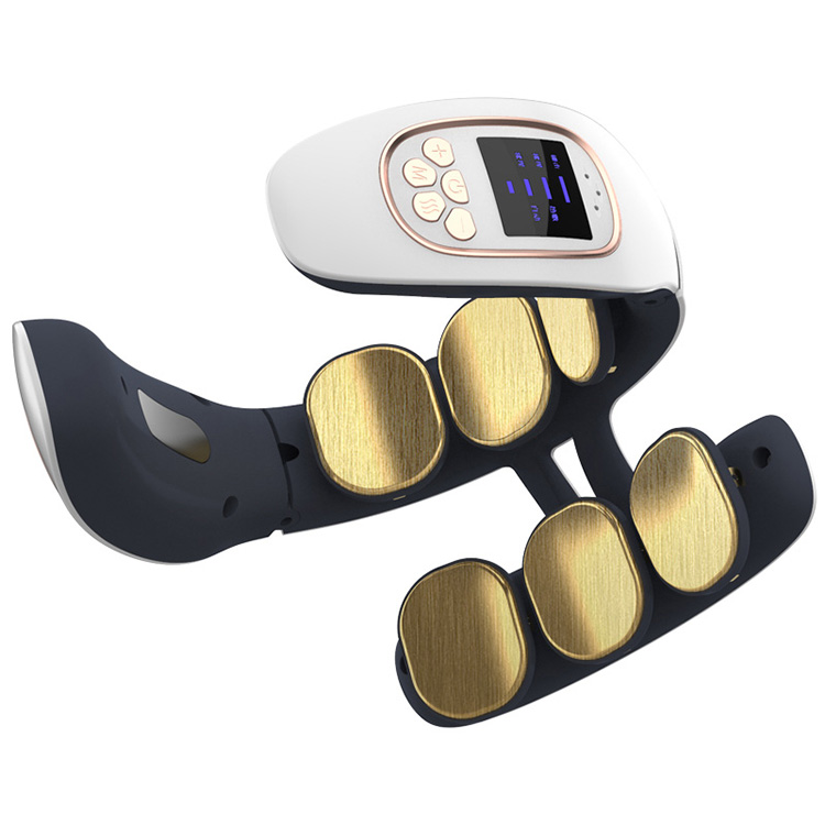 I-Cervical Vertebra Impulse Physiotherapeutic Acupuncture Magnetic Therapy Relief Pain Tool Electric Pulse Neck Massager