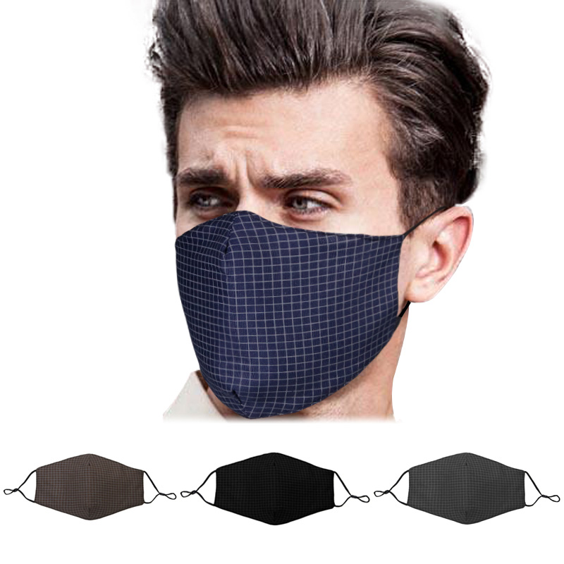 Elastic Indwangu Cotton Silk Mask