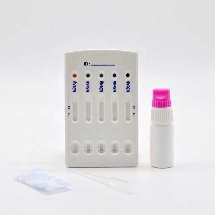 I-Hepatitis B Virus Hbv 5 In 1 Rapid Test Panel Combo Test