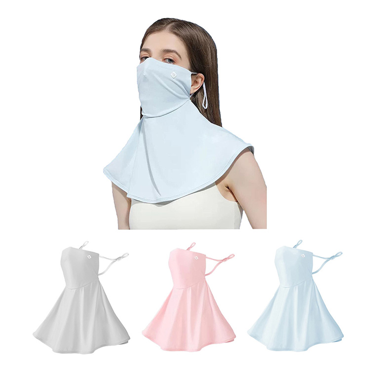 I-Ice Silk Summer Sunscreen Neck Tube Scarf