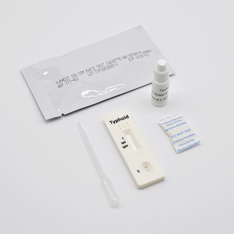 Ukusetshenziswa Kwezokwelapha Okushesha Kwe-Typhoid Igg Igm Test