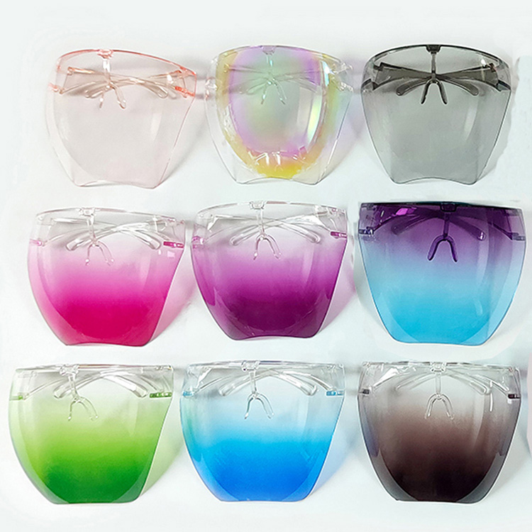 I-Transparent Plastic Anti-fog Face Glasses Shield