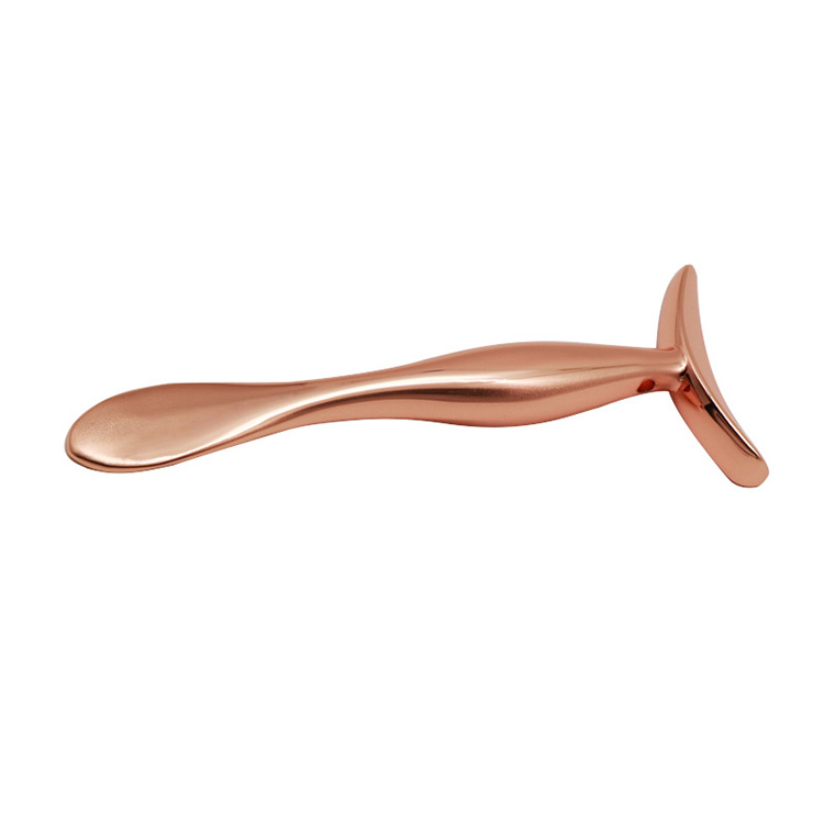 I-Rose Gold Metal Facial Cosmetic Essentials Essentials Stick Cream Massager Stick